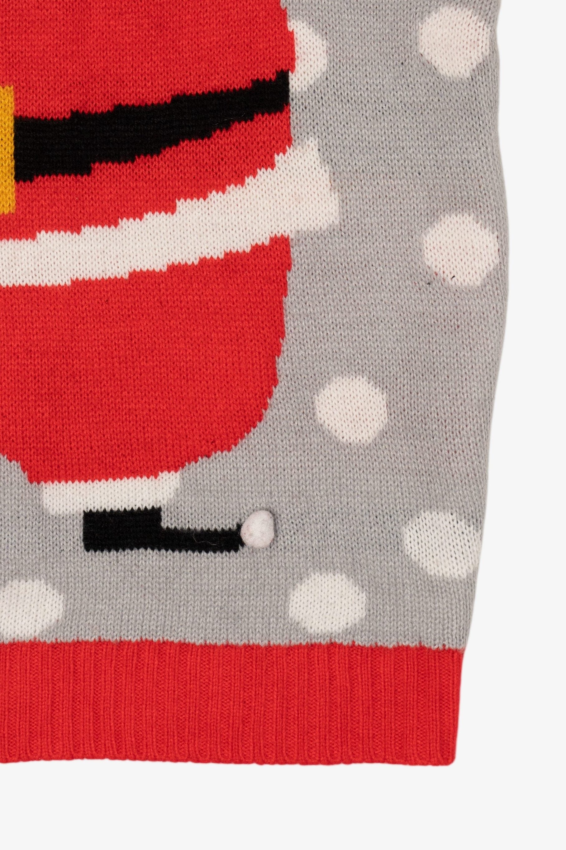 Gray Santa Body Ugly Christmas Vest (2010s)