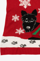 Red Love By Design Dog With Sweater Ugly Christmas Vest (2010s)