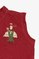 Vintage Red Woolrich Angel Ugly Christmas Vest (1990s)