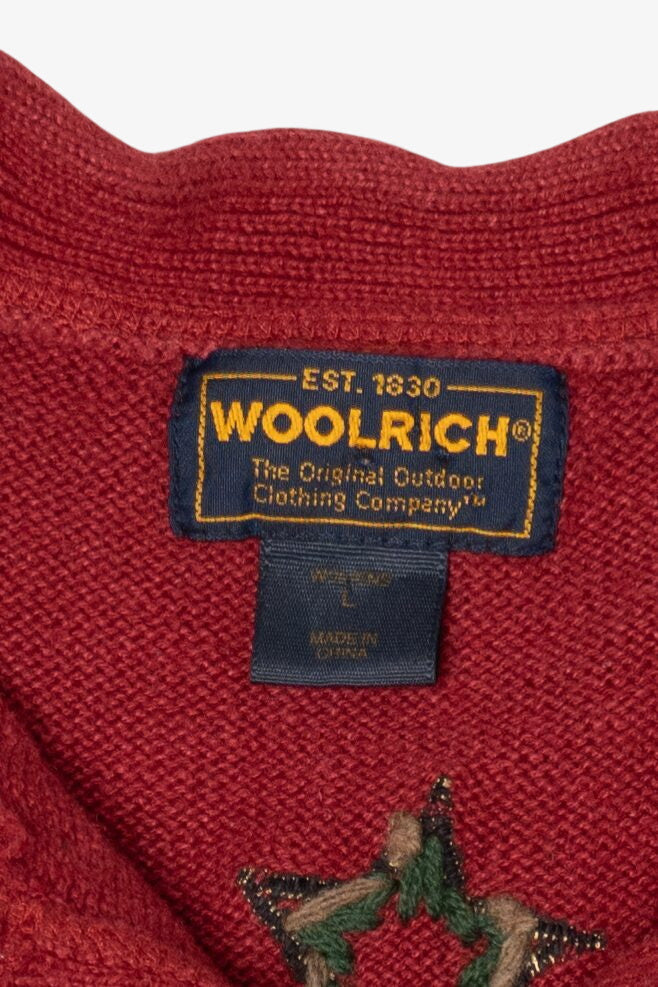 Vintage Red Woolrich Angel Ugly Christmas Vest (1990s)