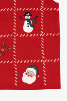 Vintage Red Croft & Barrow Squares Ugly Christmas Vest (2000s)