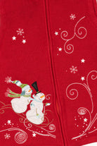Vintage Red CJ Banks Snowmen Ugly Christmas Vest (2000s)