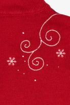 Vintage Red CJ Banks Snowmen Ugly Christmas Vest (2000s)