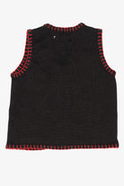 Vintage Black Basic Editions Ugly Christmas Vest (1990s)