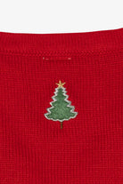 Vintage Red Holiday Time "Bah Hum-Pug" Ugly Christmas Vest (2000s)