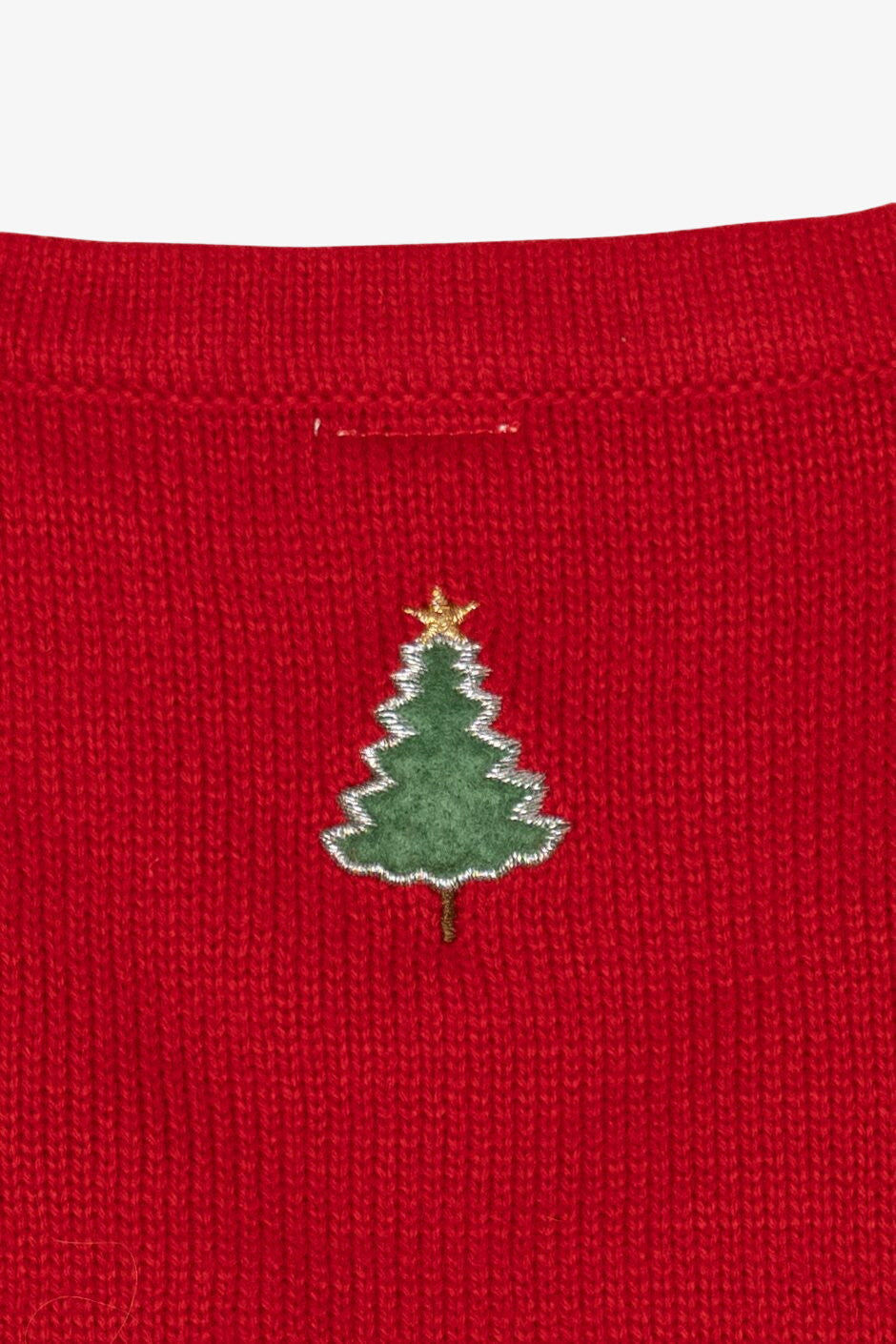 Vintage Red Holiday Time "Bah Hum-Pug" Ugly Christmas Vest (2000s)