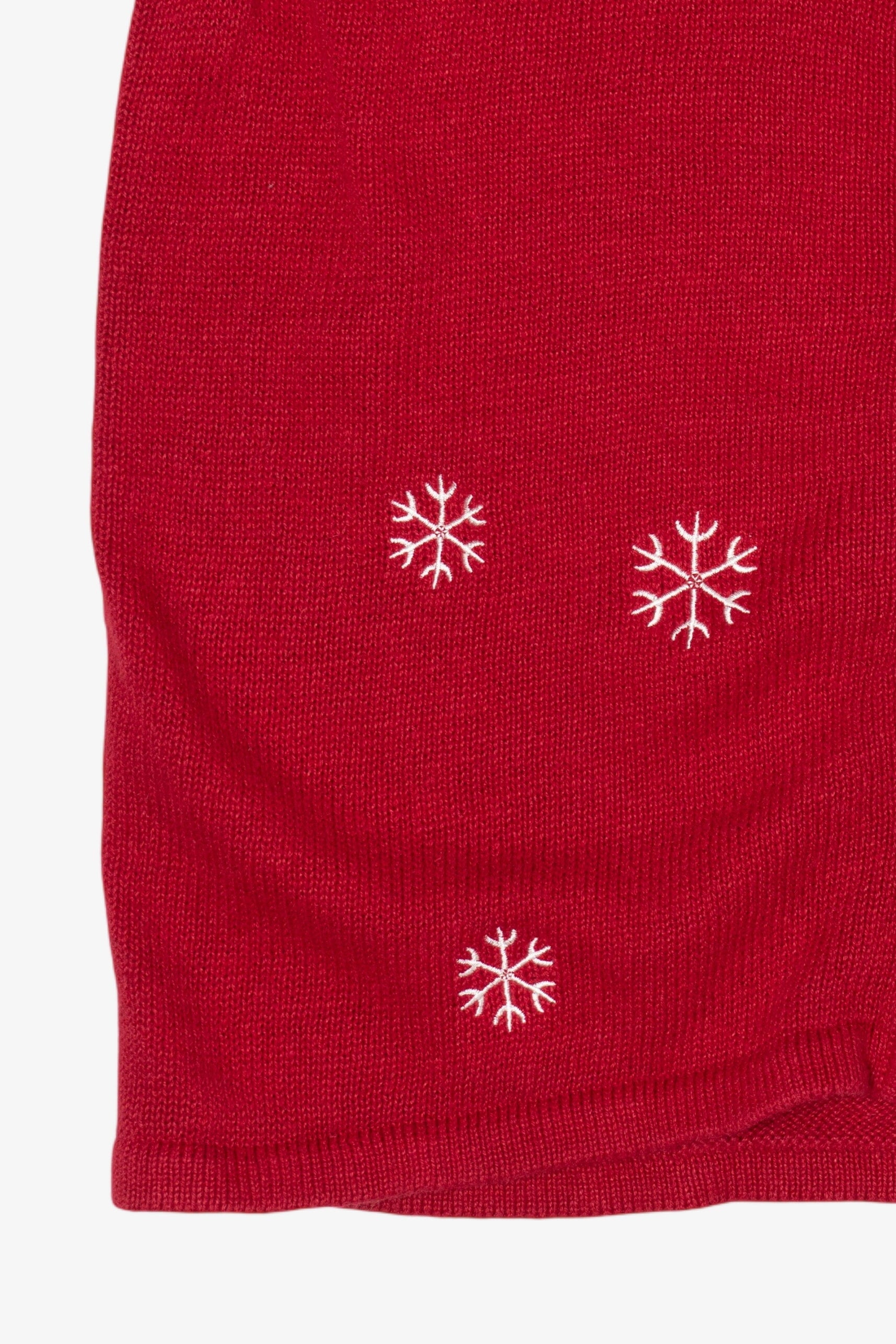 Vintage Red Snowmen Ugly Christmas Vest (2000s)