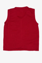 Vintage Red Snowmen Ugly Christmas Vest (2000s)