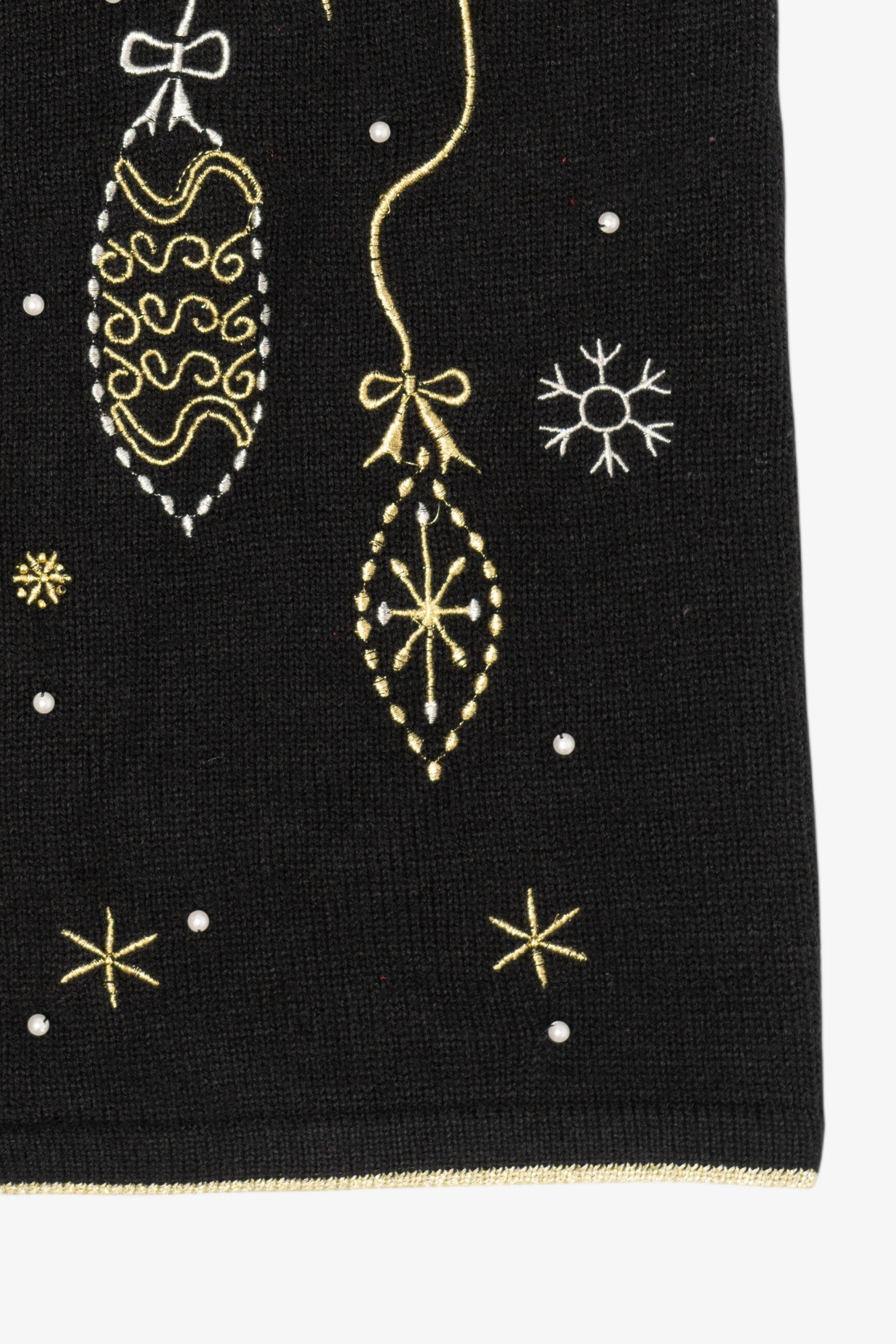 Vintage Black Presents Ugly Christmas Vest (2000s)