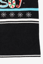 Vintage Black "Frosty" Snowmen Ugly Christmas Vest (2000s)