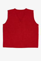 Vintage Red Croft & Barrow Snowmen Ugly Christmas Vest (2000s)