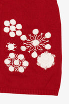 Vintage Red Holiday Editions Snowflakes Ugly Christmas Vest (1990s)