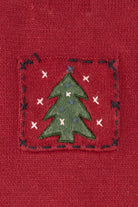 Vintage Red Cottage Cove Ugly Christmas Pocket Vest (1990s)