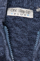Vintage Blue One Step Up Ugly Christmas Vest (2000s)