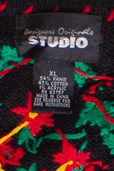 Vintage Hand Stitched Christmastime Ugly Christmas Vest