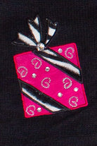 Vintage Y2K Bedazzled Pink Presents Ugly Christmas Sweater Vest