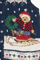 Vintage Holiday Bears Ugly Christmas Vest (1990s)
