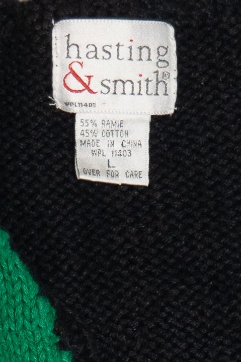 Vintage Nutcrackers & Christmas Tree Ugly Christmas Vest (1990s)