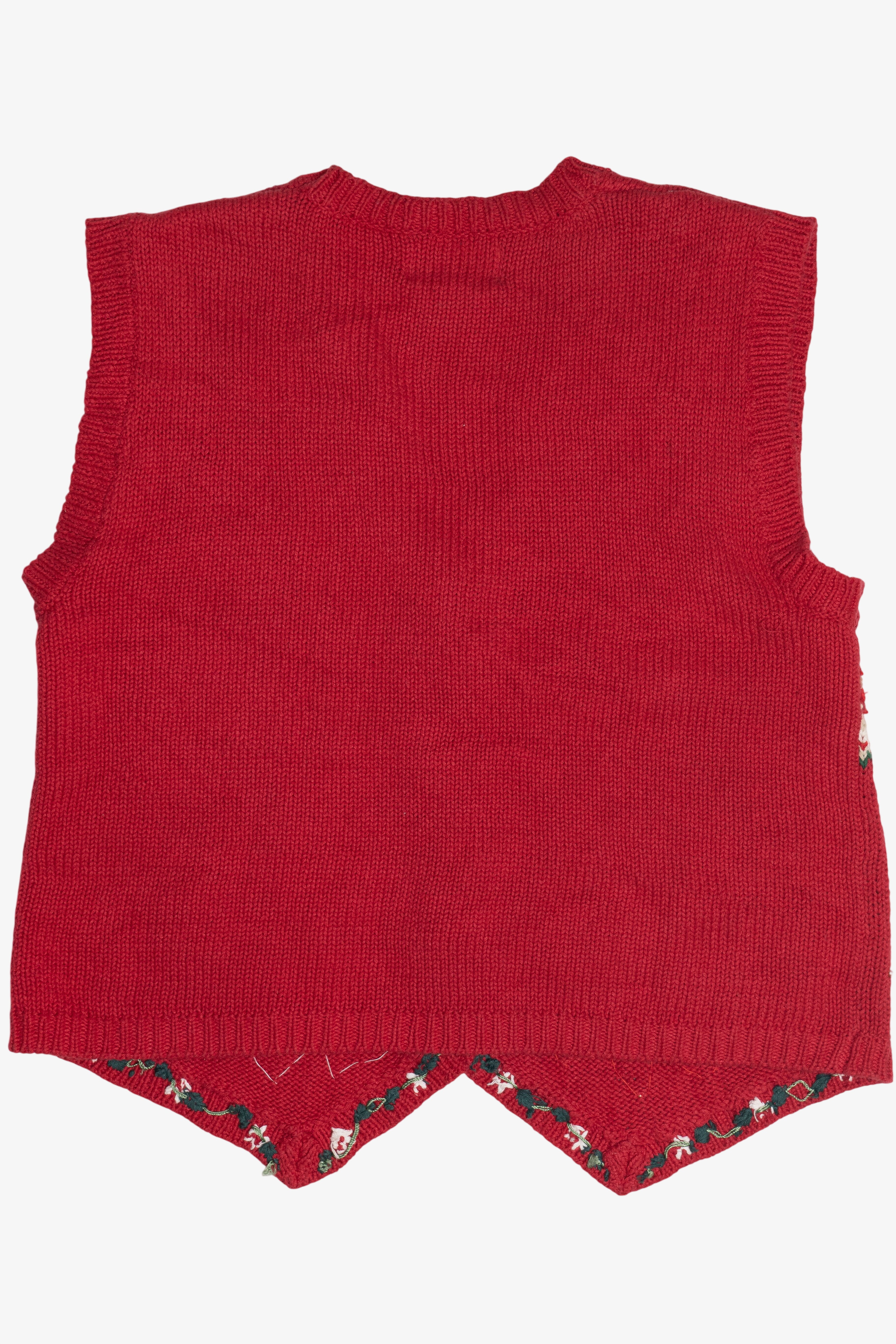 Vintage "Joy" Holiday Decor Ugly Christmas Vest (1990s)