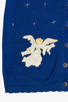 Vintage Angels In The Night Sky Ugly Christmas Vest (1990s)