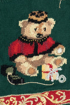 Vintage Holiday Bears Ugly Christmas Vest (1990s)