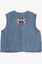 Vintage Americana "I Love America" Ugly Christmas Vest (1990s)
