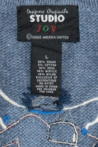 Vintage Americana "I Love America" Ugly Christmas Vest (1990s)