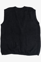 Vintage Croft & Barrow Hand Knit Snowflakes Christmas Vest (1990s)
