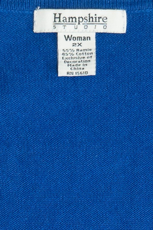 Vintage Hampshire Studio Snowflakes Christmas Vest (1990s)