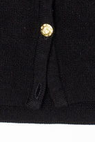 Vintage Black Crystal Kobe Ugly Christmas Vest (1990s)