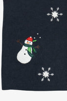 Vintage Croft & Barrow Snowmen & Snowflakes Ugly Christmas Vest (1990s)