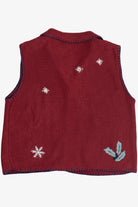Vintage NorthCrest Snowman Ugly Christmas Vest (1990s)