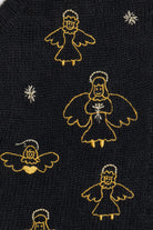 Vintage Beaded Halo Angels Ugly Christmas Vest (1990s)