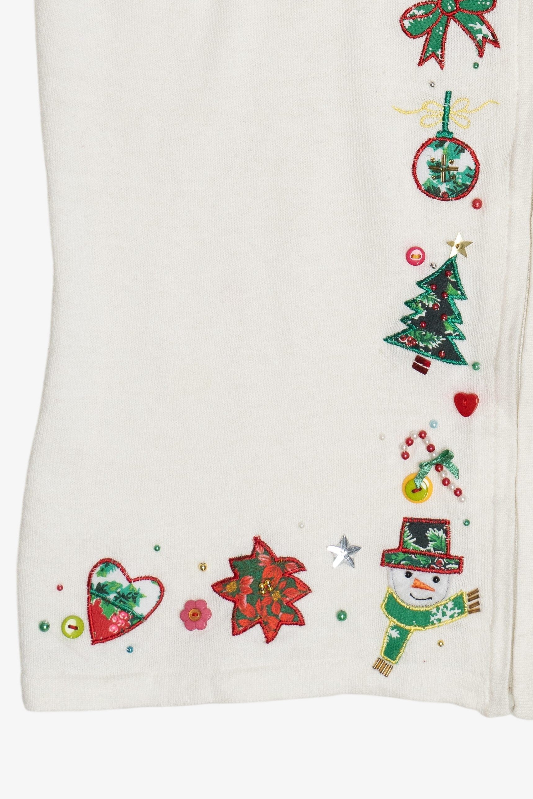 Vintage Designers Originals Ugly Christmas Vest (1990s)