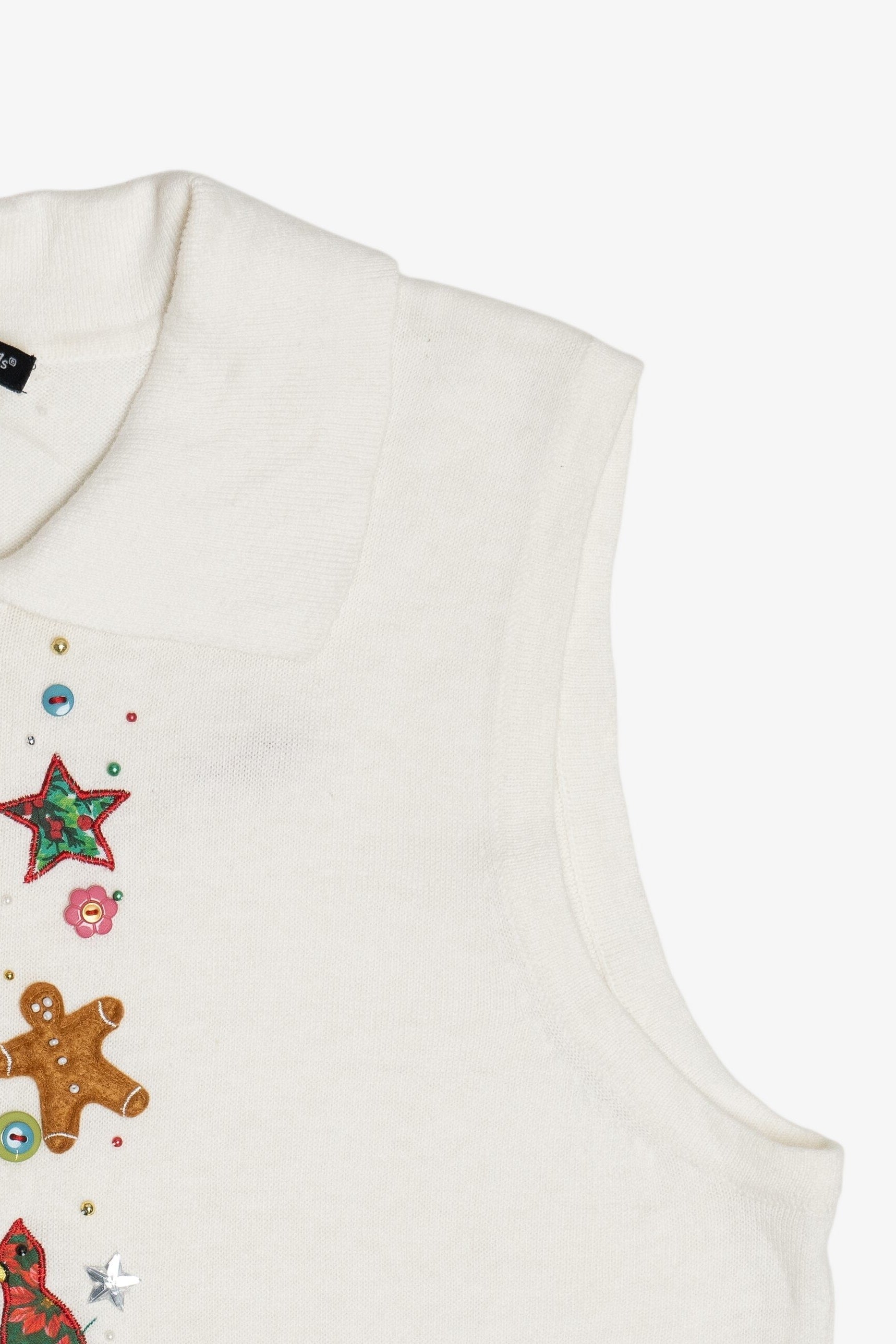 Vintage Designers Originals Ugly Christmas Vest (1990s)