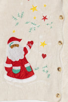 Vintage MX Matrix Fashion Santa Ugly Christmas Vest (1990s)