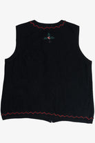 Vintage Charter Club Holly & Ivy Ugly Christmas Vest (1990s)