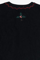 Vintage Charter Club Holly & Ivy Ugly Christmas Vest (1990s)
