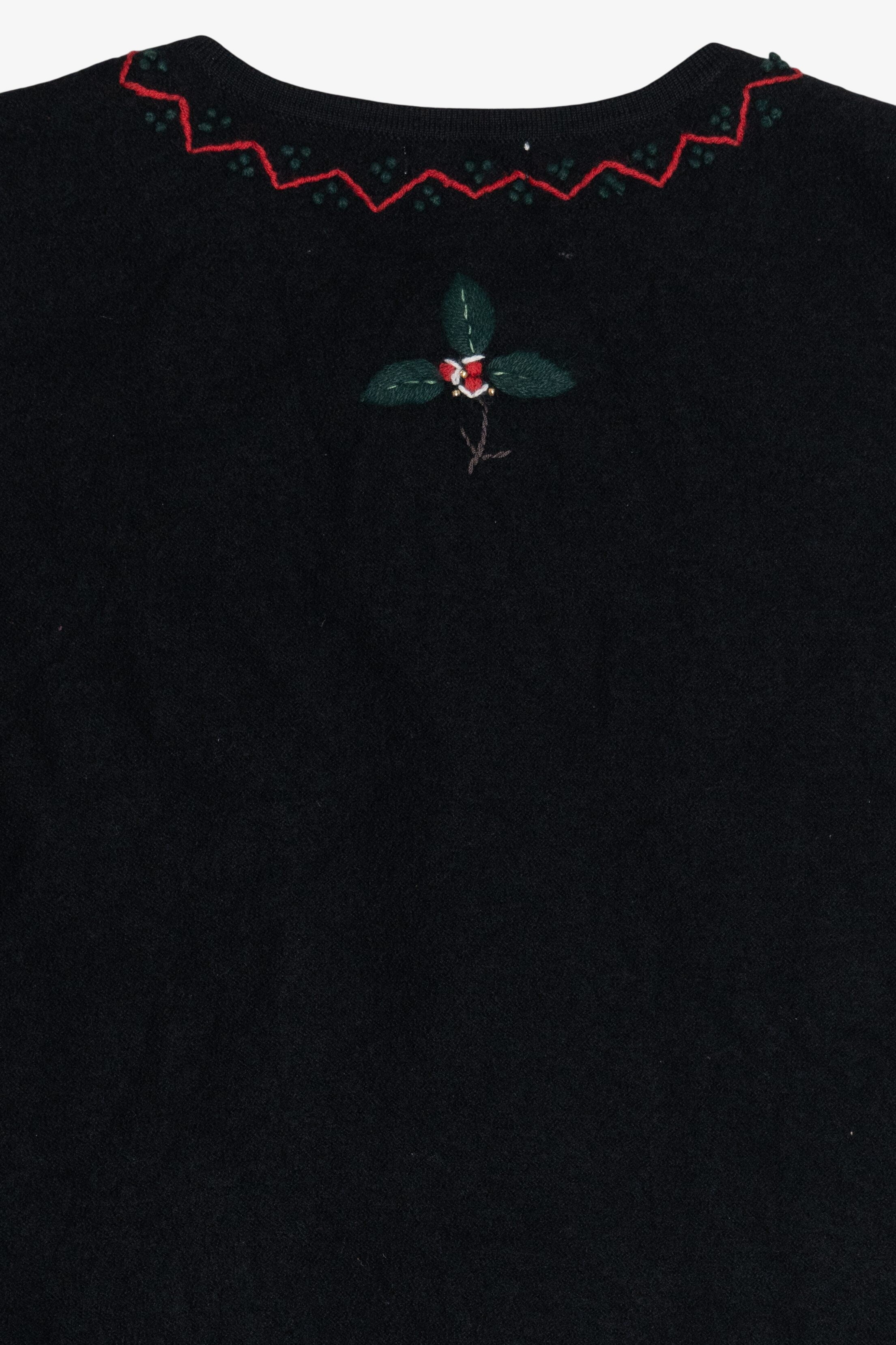 Vintage Charter Club Holly & Ivy Ugly Christmas Vest (1990s)