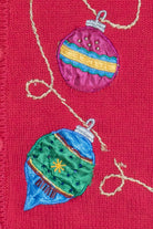 Vintage Nutcracker Ornaments Ugly Christmas Vest (1990s)