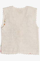 Vintage Beldoch Popper Gingerbread House Ugly Christmas Vest (1990s)