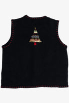 Vintage Holiday Trees Ugly Christmas Vest (1990s)