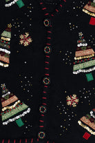 Vintage Holiday Trees Ugly Christmas Vest (1990s)