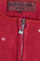 Vintage Snowflakes Ugly Christmas Vest (1990s)