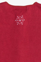 Vintage Snowflakes Ugly Christmas Vest (1990s)