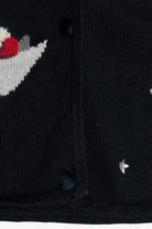 Vintage Susan Bristol Hand Embroidered Santa Ugly Christmas Vest (1990s)