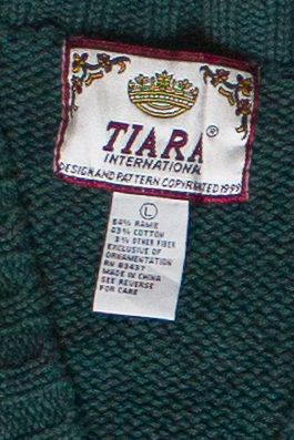 Vintage "We Wish You A Merry Christmas" Knit Ugly Christmas Vest