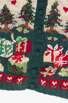 Vintage "We Wish You A Merry Christmas" Knit Ugly Christmas Vest