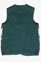 Vintage "We Wish You A Merry Christmas" Knit Ugly Christmas Vest