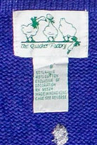 Vintage Quacker Factory Embroidered Snowflakes Ugly Christmas Vest 